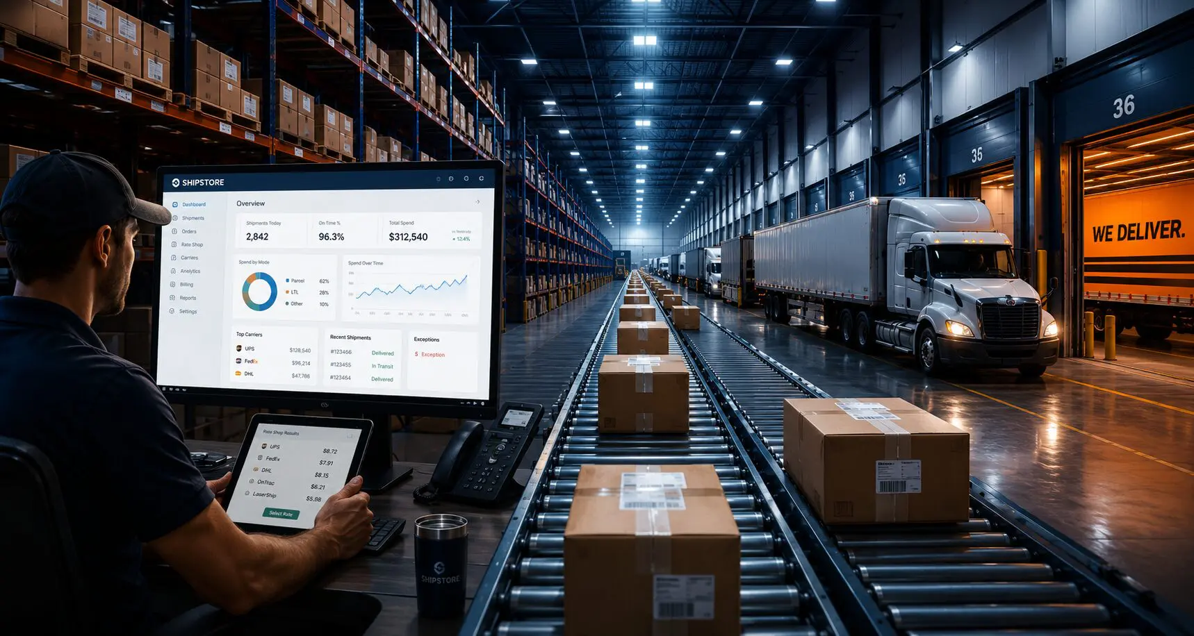 Shipping Cost & Performance Optimization warehouse operations